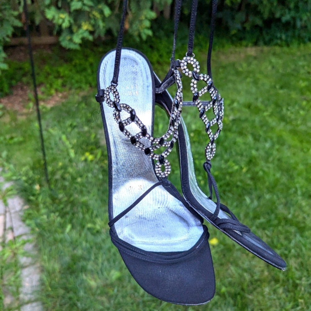 Stuart Weitzman Strappy Heels Glam